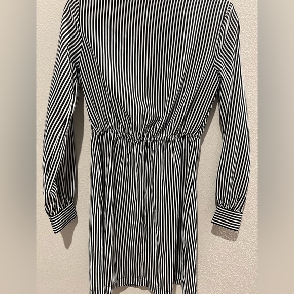 Forever 21 Black and White Stripped Dress - Picture 7 of 12